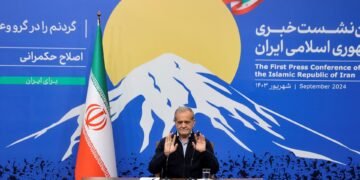 Präsident Masoud Pezeshkian spricht über die Deeskalation im Nahen Osten