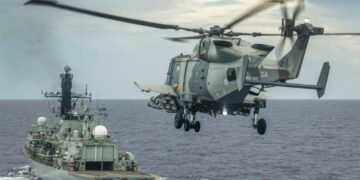 Wildcat Hubschrauber zur Abwehr bei Iran Zypern Spannungen