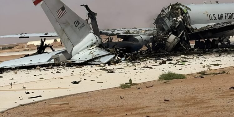 US-Flugzeug zerstört nach iranischem Angriff auf Prince Sultan Air Base