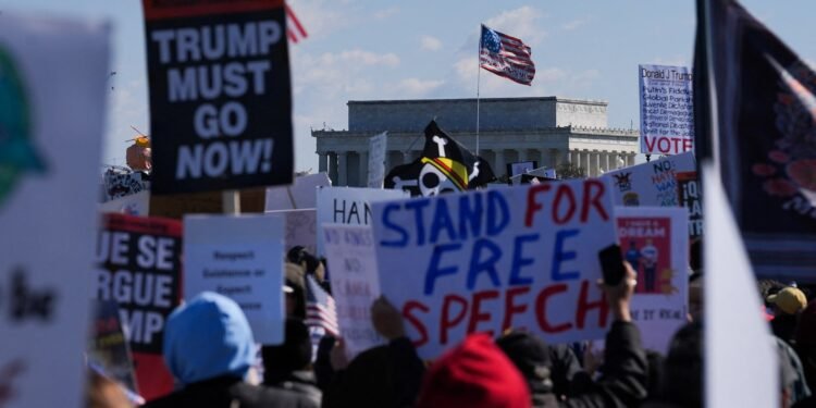 No Kings Proteste in New York City