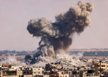 Israelische Luftangriffe Gaza zerstören Häuser