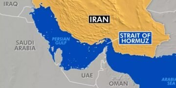 Sicherheitskontrollen im Hafen, falls die Straße von Hormuz ist gesperrt.