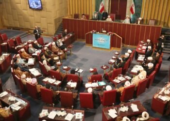 Gedenken an den Führer während der Chamenei-Nachfolge im Iran