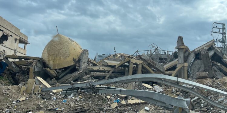Historische Stätten Golestan-Palast Teheran beschädigt durch Krieg