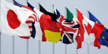 Die Minister beraten über die Freigabe der G7-Ölreserven zur Marktstabilisierung.