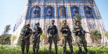 Das iranische Geheimdienstministerium in Teheran nach den Iran Verhaftungen Spionage.