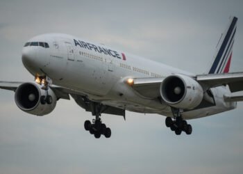 Air France Flug Aussetzung am Flughafen Paris
