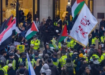 Sicherheitseinsatz nach Verbot für Protest für den Iran