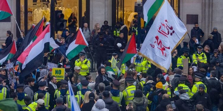 Sicherheitseinsatz nach Verbot für Protest für den Iran