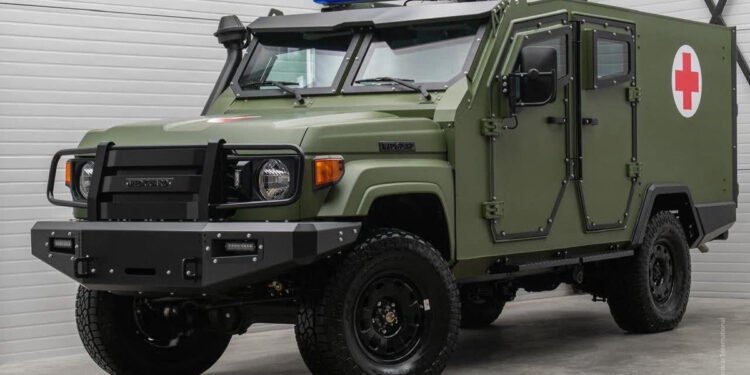 Mediguard Krankenwagen medizinische Ausstattung