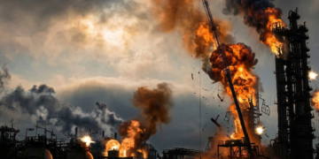 US-Israel Luftangriffe auf Petrochemische Anlagen