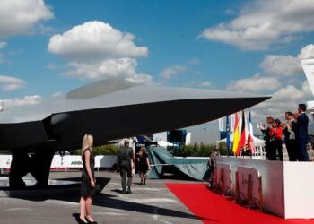 Das Design-Modell für den neuen FCAS-Kampfjet