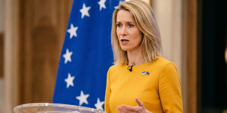 EU-Außenminister Kaja Kallas fordert US-Iran Waffenstillstand Libanon