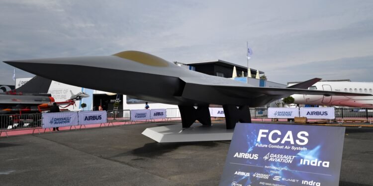 Technisches Detail im FCAS-Kampfjetprojekt