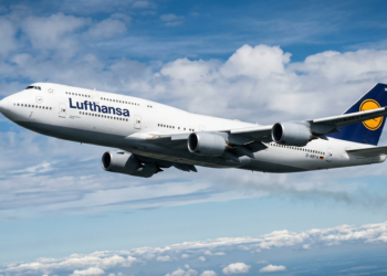 Flugzeug über Nahost zur Flugsicherheit