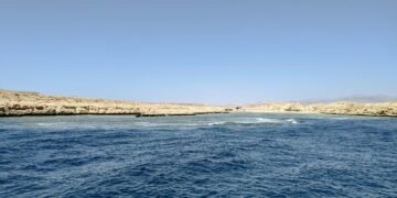 Hafenanlagen des Iran an der strategischen Straße von Hormus