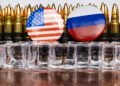 Soldaten nutzen Flugsimulatoren beim Geheimtraining für Russland