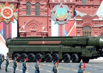 Das Raketensystem Iskander-M während der Atomwaffenübungen in Osteuropa.