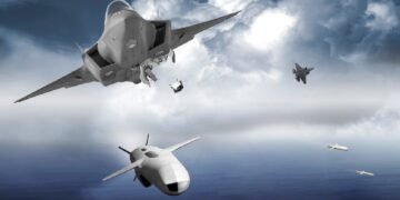 F-35A Tarnkappenjet für den Einsatz der JSM-Raketen