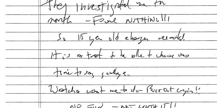 New Yorker Gericht entscheidet über Jeffrey Epstein Abschiedsbrief
