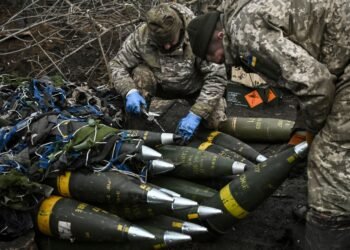 Neue Artilleriegranaten für die ukrainischen Streitkräfte