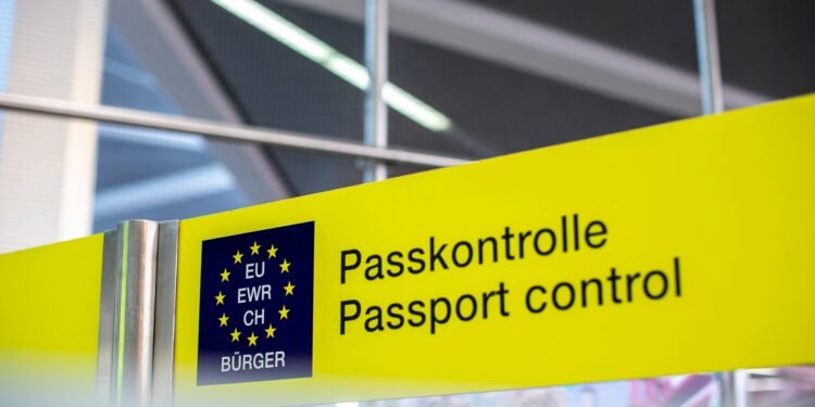 Technische EES-System Probleme bei der Passkontrolle