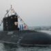Modernes deutsches U-Boot für die Marine