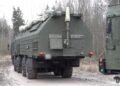 Eine russische Oreschnik-Rakete startet vom militärischen Testgelände Kapustin Yar