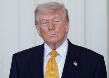Donald Trump spricht über den Friedensvorschlag der USA