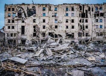 Zerstörungen durch Angriff auf die Ukraine