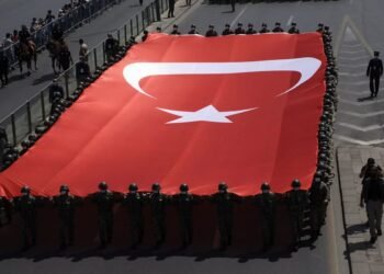 KAAN Kampfflugzeug der Türkei mit Triebwerk