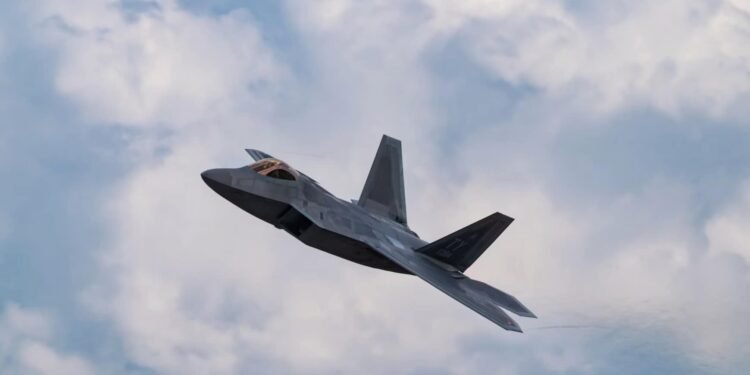 US Militär Angriffe gegen Iran Kampfjet