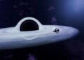 Interstellarer Komet 3I/ATLAS im Weltraum