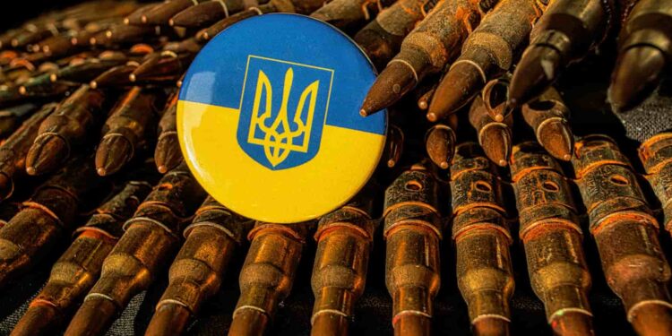 Ukrainische Luftabwehr in Kiew