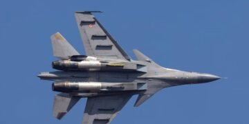 Deutsche und französische Atomübung mit Jet