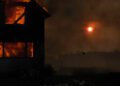 Brand in Norwegen zerstört Häuser