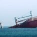 Frachtschiff erliegt nach russischem Beschuss vor Odesa den schweren Schäden 26 Ein beschädigtes Frachtschiff ist vor der Küste von Odesa gesunken