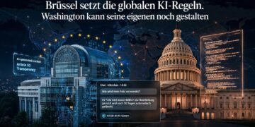 Brüssel setzt die globalen KI-Regeln: Washington kann seine eigenen noch gestalten