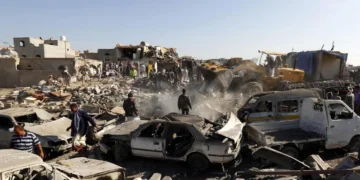 Saudi-Luftangriffe zerstören Jemens Telekommunikationsnetze bei schwerer Eskalation 19 Saudi-Luftangriffe zerstören Jemens Telekommunikationsnetze bei schwerer Eskalation